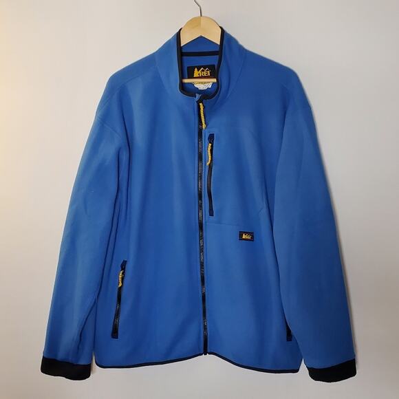 REI Co-Op Trailsmith Fleece Jacket in bright blue in Excellent used condition - Picture 1 of 11